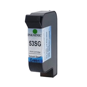 ตลับหมึกสีเขียวชนิดน้ำยา 53SG สำหรับเครื่องพิมพ์ Sojet Elfin I, Elfin IVS V2, Elfin II Thermal TIJ ขายดี - Product Image 2