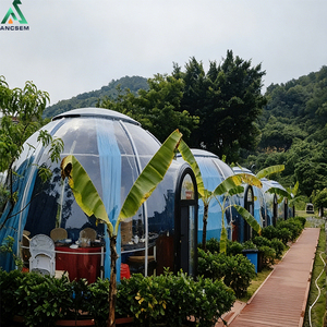ANCSEM Starry Sky Bubble House, tente dôme <span class=keywords><strong>transparente</strong></span> écologique, pod de glamping durable, efficace en termes d'énergie pour les complexes écologiques - Product Image 5