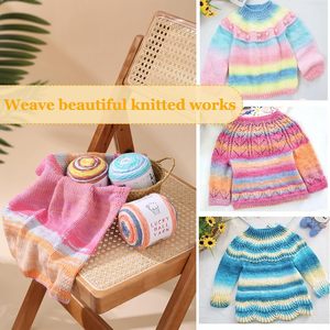 Filato Di Tendenza Misto Cotone e Poliestere da 190g a 8 Capi <span class=keywords><strong>per</strong></span> Tappeti, Gomitolo <span class=keywords><strong>per</strong></span> <span class=keywords><strong>Uncinetto</strong></span> e Lavoro a Maglia, <span class=keywords><strong>Filo</strong></span> Spesso <span class=keywords><strong>per</strong></span> Pistola Tufting - Product Image 6