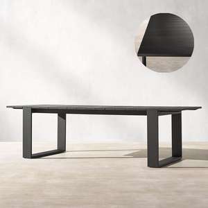 Ensemble <span class=keywords><strong>de</strong></span> <span class=keywords><strong>table</strong></span> <span class=keywords><strong>et</strong></span> <span class=keywords><strong>de</strong></span> chaises rectangulaires pour 8 personnes en aluminium moulé pour l'extérieur, vente chaude en usine - Product Image 6