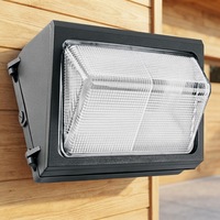 Luminaire mural LED 90W, ETL IP65, étanche, avec cellule photoélectrique, pour extérieur, sécurité commerciale, entrepôt, garage
