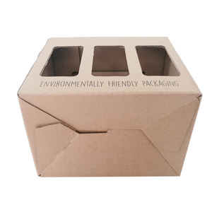 Caja de Cartón Personalizada para Viajes Fáciles, Porta Botellas de Cerveza para 6 Unidades, Caja para Seis Cervezas - Product Image 4