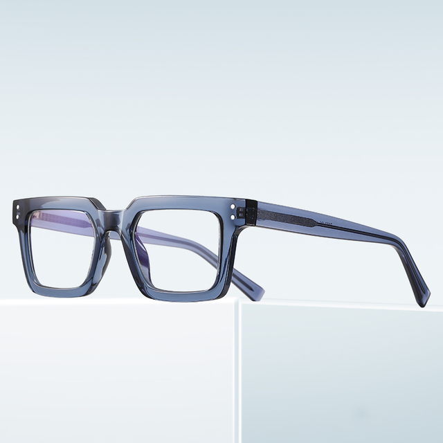 Visualmate High Quality Retro Unique Optic Glasses Anti Blue Light Rectangle Glasses Reading Eyewear or Eyeglasses Frames