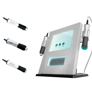 3 em 1 esfoliate a bolha do CO2 do cuidado com a pele do jato do oxigênio Facial máquina RF pele apertando a máquina