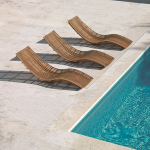 <span class=keywords><strong>Tumbona</strong></span> de <span class=keywords><strong>Madera</strong></span> de Teca para Exteriores, Diseño Italiano, para Hotel, Resort, Playa, Piscina, Muebles de Exterior - Product Image 4