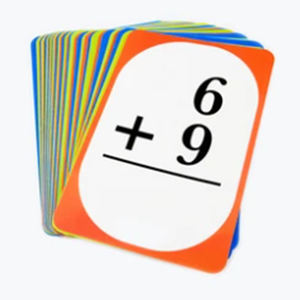 Tarjetas Flash con impresión personalizada <span class=keywords><strong>de</strong></span> matemáticas, frutas y verduras, embalaje, venta al por mayor, tarjetas <span class=keywords><strong>de</strong></span> memoria a granel - Product Image 1