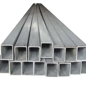 Factory Direct Supply Cheap Price Rectangular Welded Carbon Steel Tube Galvanized Square Pipe for construction shipbuilding