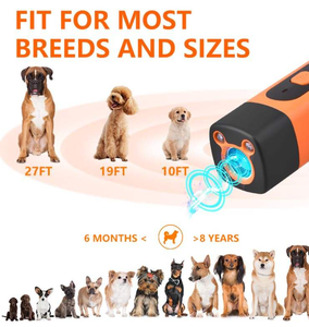 Repelente Ultrasónico para Perros con Linterna LED, Dispositivo Antiladridos Recargable de Mano y Herramienta de Entrenamiento con 3 Modos - Product Image 5