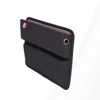 Console de voiture multifonctionnelle en cuir PU, poche latérale, organisateur de remplissage d'espace de siège pour téléphones portables, cartes, portefeuilles, clés