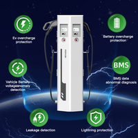 Chargeur rapide PENODA EV DC 30Kw DC 22Kw AC hybride combiné, station de recharge rapide pour voiture électrique, IP55, utilisation en extérieur, état neuf, CCS