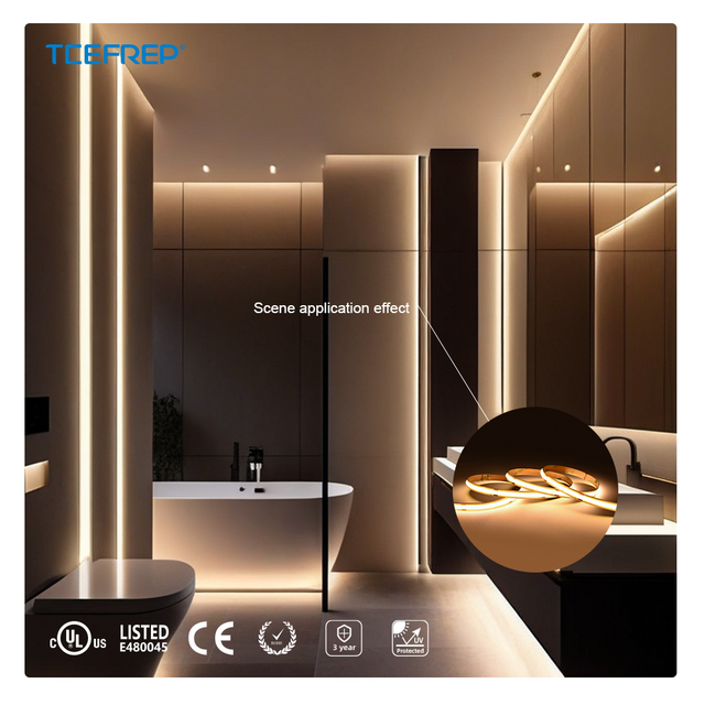 Constant Current COB LED Strip 20M No Voltage Drop Smooth Linear Illumination