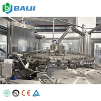 Usine de lavage, remplissage et bouchage automatique de bouteilles d'eau potable clé en main de haute qualité