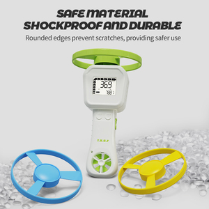 Anemómetro 2 en 1 para Niños con Diseño de Bambú, Sensor de Velocidad y Temperatura del Viento en Tiempo Real, para Exploración al Aire Libre - Product Image 3