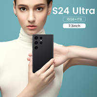 S23 Ultra Original, Pantalla Completa de 7.3 Pulgadas, Deca Core, 16GB+1TB, Android 13, 5G LTE, Teléfono Inteligente Desbloqueado, Cámara Trasera de 108MP, Nuevo