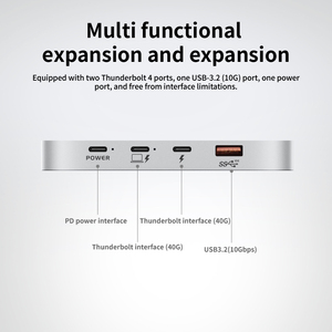 Station d'accueil pour disque SSD mobile ITGZ Mini 4 To Thunderbolt 3 40 Gbit/s Stockage haute vitesse ITT17-T017 Mac Mini ITT17-T017 - Product Image 2