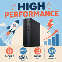 Komputer Desktop Bisnis Berkinerja Tinggi Zhaoxin KX-U6780A 8 Core 16GB DDR4 512GB NVMe SSD LCD untuk Penggunaan Kantor