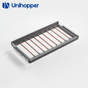 Cooper Vanka Telescopic Trouser Rack Aluminum Alloy Full <b>Extension</b> Drawer Slide for Wardrobe Home Use - Product Image 4