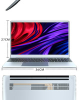 Ordinateur portable ultra-fin de 15,6 pouces avec processeur AMD 3150U, 8 Go de DDR4, 128 Go de SSD, Windows 10, double cœur, ordinateur portable professionnel, corps métallique, déverrouillage par empreinte digitale