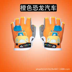 Guantes de bicicleta Xpush para niños, transpirables, de medio dedo, para deportes de ciclismo - Product Image 3