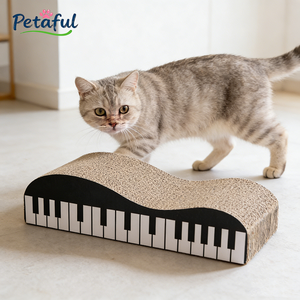 Arranhador para Gatos em Forma de Piano Moderno e Ecológico, Sofá-Cama Multifuncional, Embalado em Papelão Reciclado - Product Image 2