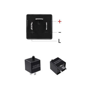 Relé de Señal de Giro Taidacent CF13 JL02, Relé Intermitente LED para Automóvil, Relé Intermitente LED de 12 V y 150 W, Velocidad Ajustable, 3 <span class=keywords><strong>Pines</strong></span>, Indicador de Señal - Product Image 6