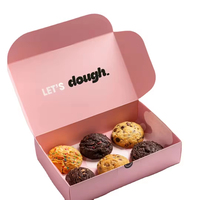 Boîte à gaufres personnalisée avec logo imprimé UV, boîte rigide en carton écologique, boîte pliante magnétique pour pâtisserie, emballage pour gâteaux, boîte d'expédition