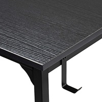 Bureau d'ordinateur/PC moderne nordique personnalisé noir de 31, 39, 47, 55 pouces (80, 100, 120, 140 cm) pour la maison ou le bureau - En vente