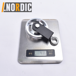 ลูกรอก90มม. สำหรับเครื่องเคเบิ้ล,รอกดึงลงอุปกรณ์ออกกำลังกายที่บ้านแบริ่งเงียบสำหรับยกน้ำหนัก - Product Image 5