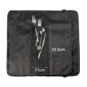 Multi-Purpose 8 Pockets Chef Knives Roll Bag for Kitchen Cooking <b>Tools</b> - Product Image 3