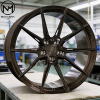 Rines de Aleación Maxtera Forged Custom Estilo EVO-2R para Autos de Pasajeros Porsche 911, BMW, Audi RS, AMG, Corvette, Camaro, Mustang, GT-R