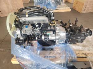 Motor 4JB1 JX493 NPR NKR <span class=keywords><strong>NHR</strong></span> MSB5M, Caja de Cambios Manual, Compresor de Aire, Bomba Hidráulica, Eléctrico, 2.8L, 4 Tiempos, Euro 2 - Product Image 2