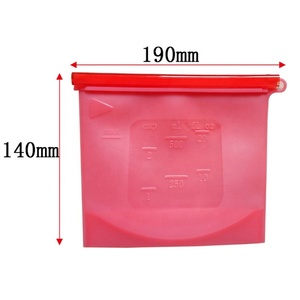 500/1000/1500/3000/4000ML Hot Selling Silicone Food Storage <b>Bag</b> Eco-friendly Washable Silicone Food Storage <b>Bag</b> - Product Image 3