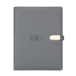 Alta calidad bajo Moq reunión al aire libre usando carpeta de tamaño A5 100 hojas cuadernos con Banco de energía y carga inalámbrica - Product Image 2