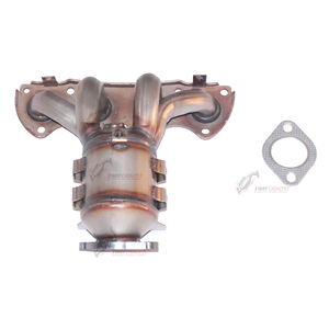 Convertidor catalítico de tres vías de tubo de escape al por mayor para piezas de repuesto de automóviles Chery A3 - Product Image 4