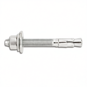 Boulon d'ancrage galvanisé PtB Pro avec écrou et rondelle pour fixation dans le béton - Product Image 2