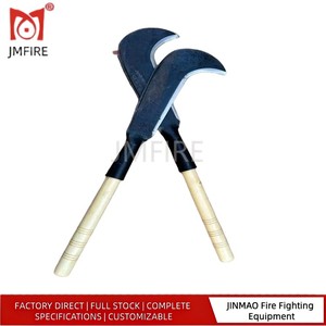 Hoz de Acero 65Mn para Combatir Incendios Forestales, Hoja Gruesa con Mango Largo para Desmalezar y Cortar Hierba - Product Image 2