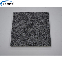Carreaux en granit gris foncé pour enfants, en pierres polis, taille personnalisée, pièces