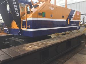 יד שניה קאטו 50t מנוף זחל משומש גס 260טון scc2600;55טון 50טון מנוף זחל סאני משומש - Product Image 3