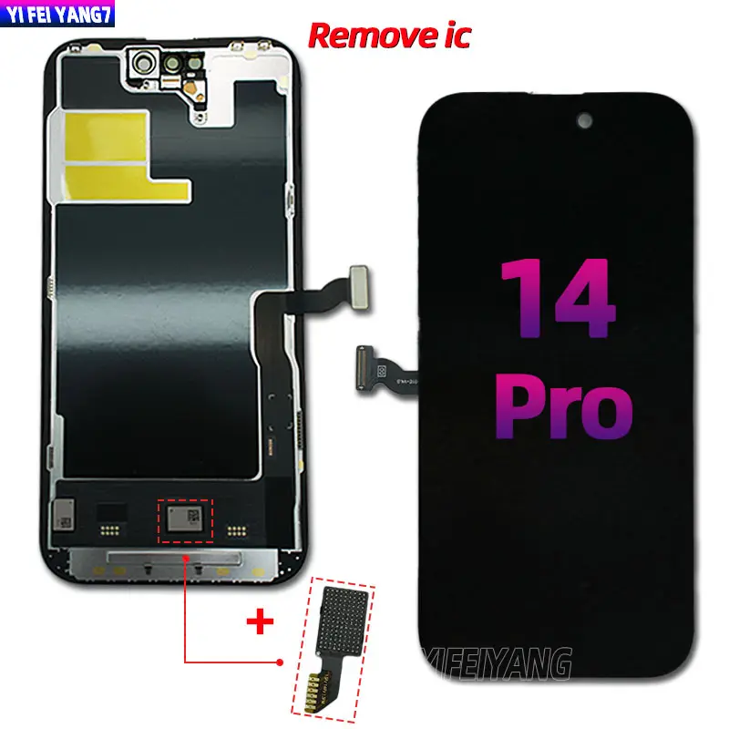 Удаление ic с дисплеем без IC ooled для iPhone 13 14 15 15 Pro 15Pro Max 14plus 14p ЖК-дисплей для решения проблемы всплывающего экрана