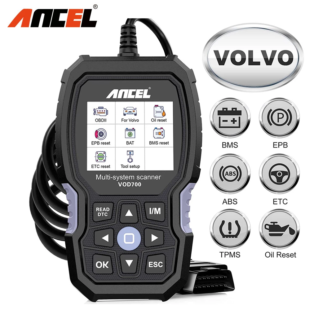 ANCEL VOD700 OBD2スキャナー 車両コードリーダー 診断スキャンツール