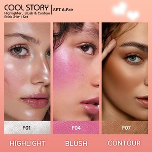Barra Iluminadora en Crema Pastel con Brillo Rosa Personalizada, Iluminador en Polvo con Brillo, Bronceador, Barra Iluminadora Corporal - Product Image 2