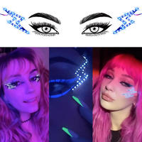 Tatuajes LED Profesionales para Festivales, Adhesivos Luminosos al por Mayor para Decoración de Fiestas y Eventos en Discotecas