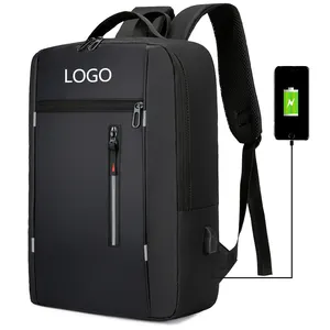 2024 antitheft college travel usb waterproof business smart black computer backbag bagpack laptop back bag pack backpack