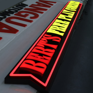 Acrilico personalizzato 3D LED segno luminoso solare Led Yard cartello Led LED Led Led lettera segno LED - Product Image 5