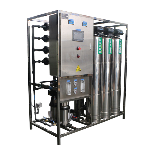 Food Grade OEM Industrial RO Water Treatment System 500L/H-1000lph for Groundwater 98% Desalination Rate ISO9001/CE Certified