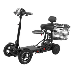Scooter Plegable Personalizado de 4 Ruedas con Doble Suspensión para Discapacitados en EE. UU. DH0305 Scooter para Discapacitados DH0305 - Product Image 3