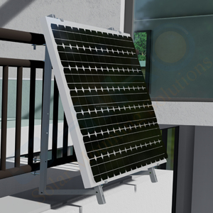 CHIKO Europa Venta al por mayor Pv Balcón Sistema de montaje solar Soporte de balcón Soporte solar fotovoltaico - Product Image 1