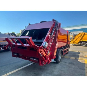 Camions à ordures à compression FAW de 4 mètres cubes pour la collecte des déchets - Product Image 5