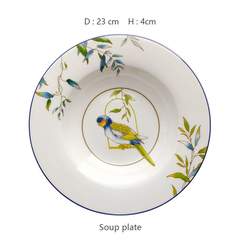 จานซุป9นิ้ว