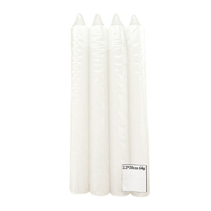 Unscented Incense Sticks 135g <strong>Large</strong> Burn Non Drip White <strong>Candlestick</strong> for Decoration - Product Image 5
